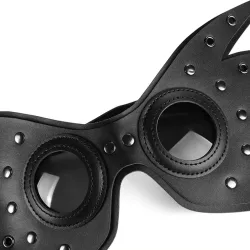 KinkHarness Masque Wingy Noir